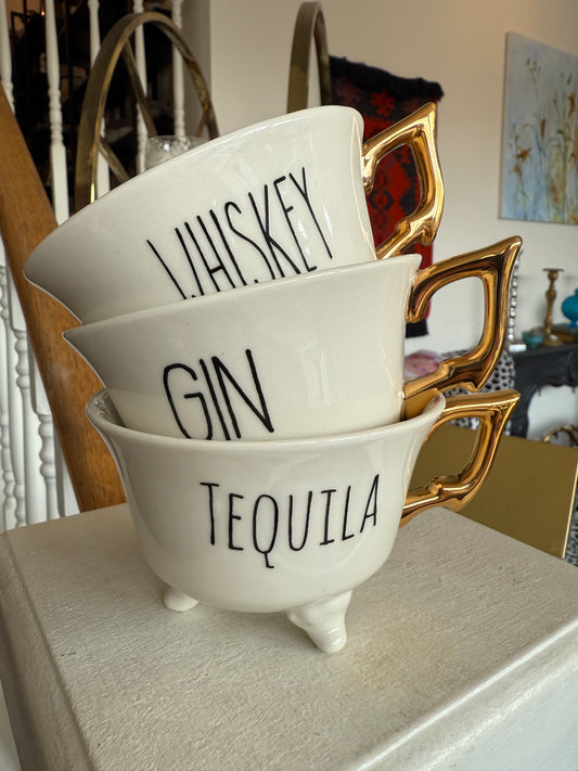 Liquor Mugs- set of 3
