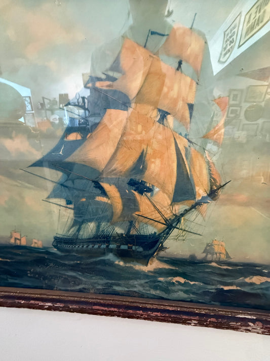 Old Ship Print