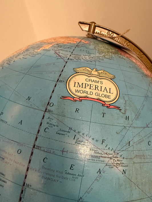 Cram’s Imperial World Globe