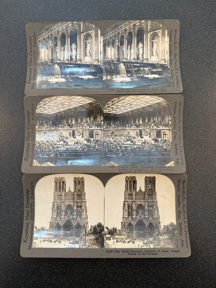 Set of 3 Stereographic Images
