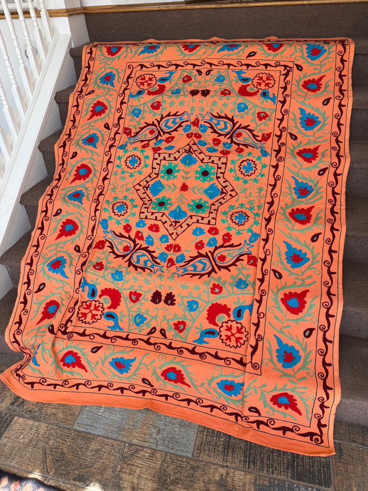 Embroidered Bedspread