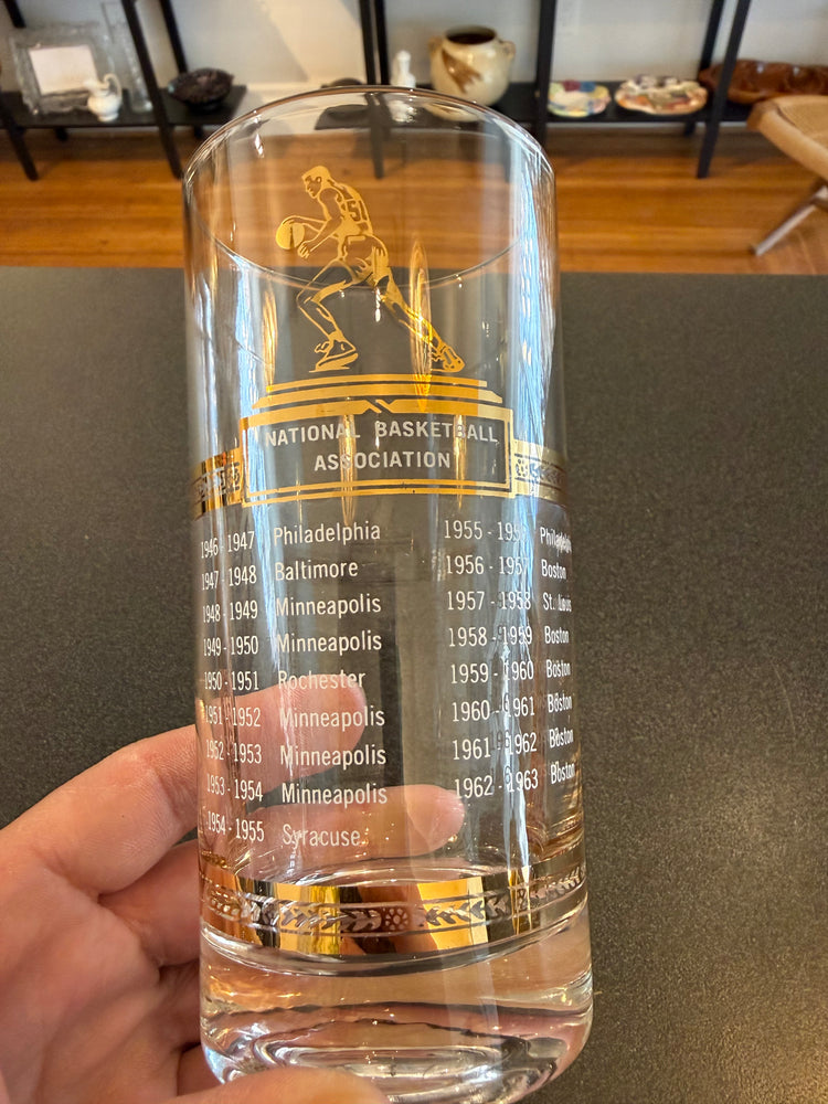 Set of 4 Sports League Glasses
