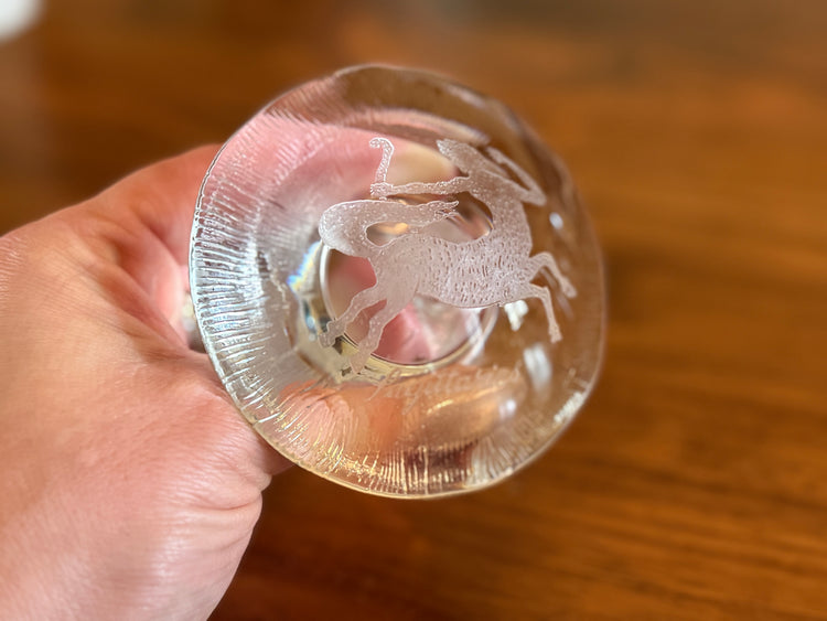 Viking Glass Sagittarius Mushroom