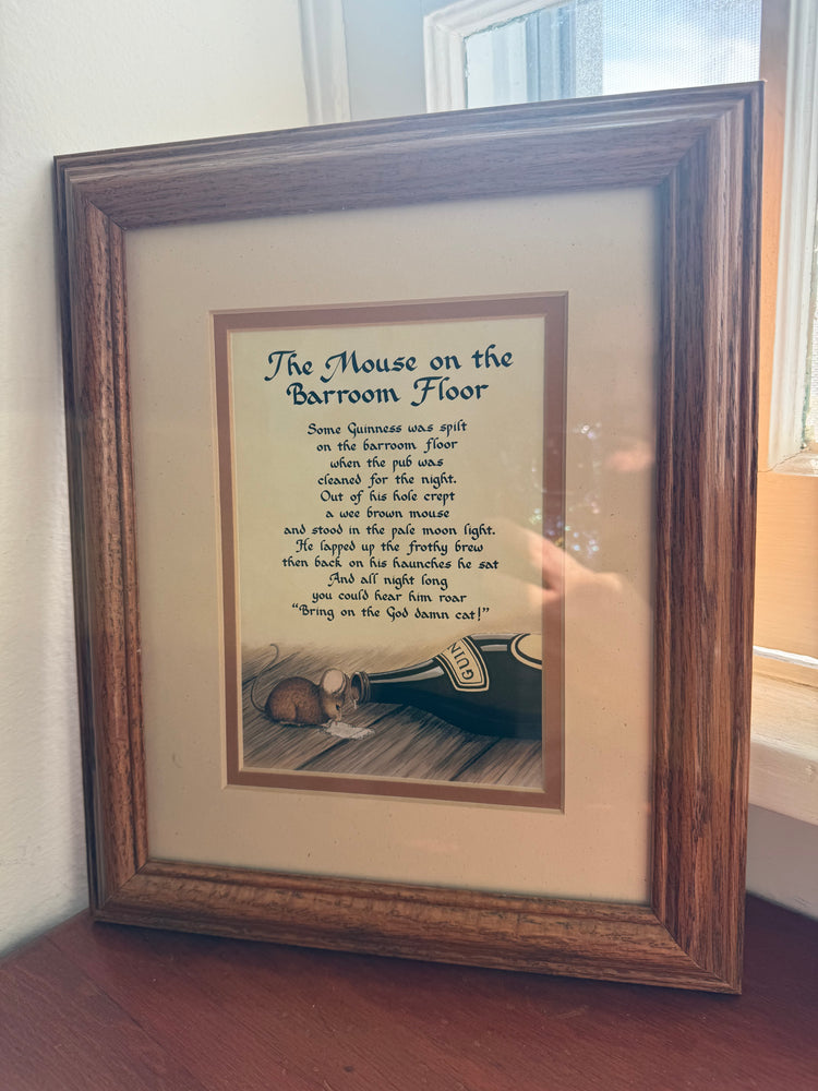 The Mouse on the Barroom Floor