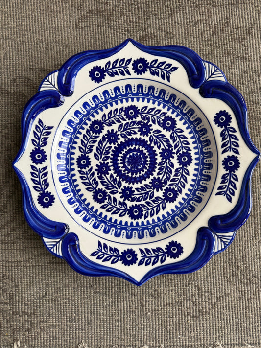 Blue & White Platter