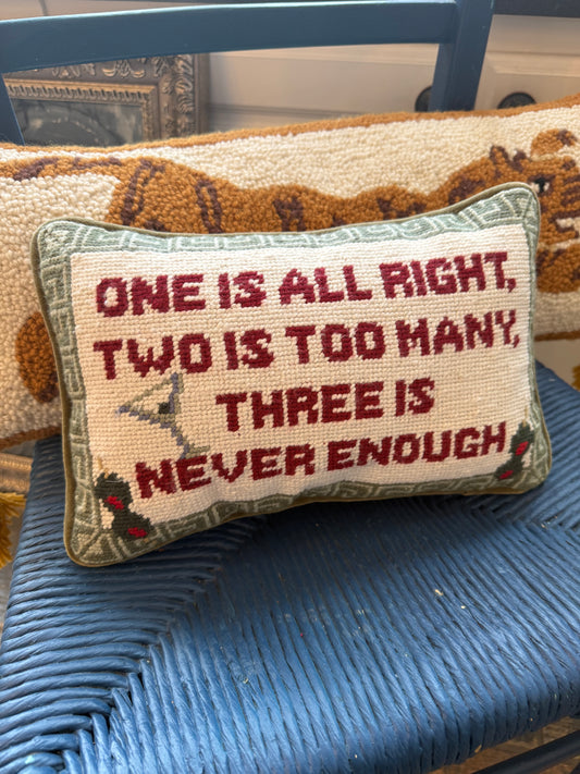 Martini Pillow