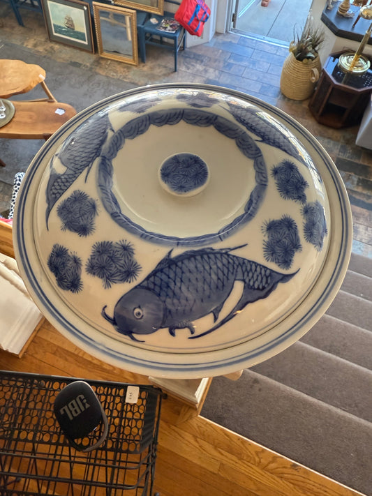 Koi Bowl with Lid