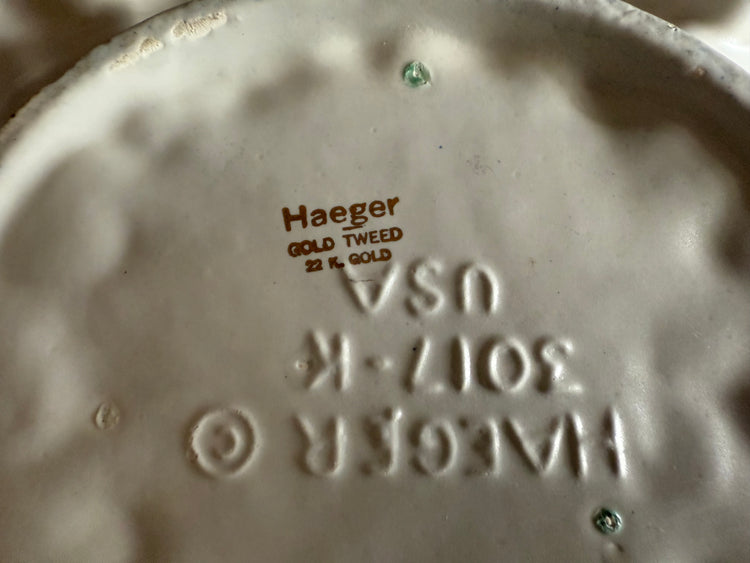 Ceramic Haeger Bowl