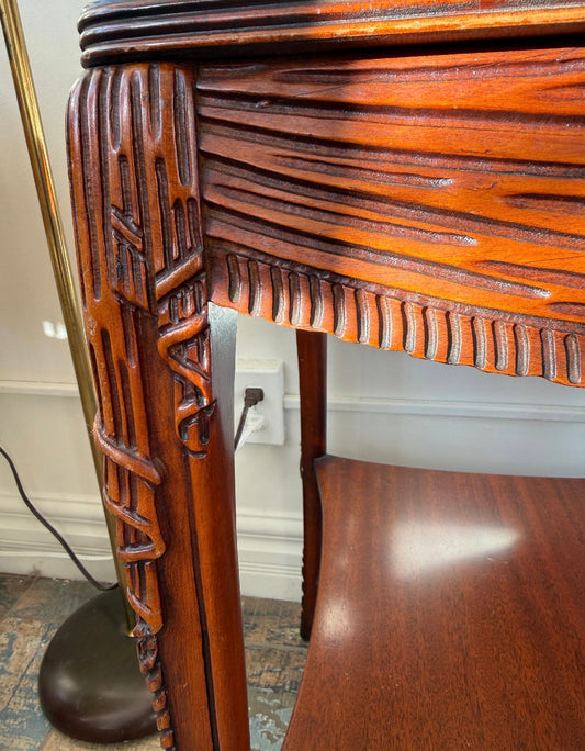Mahogany End Tables (Pair)
