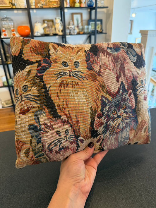 Cat Tapestry Pillow