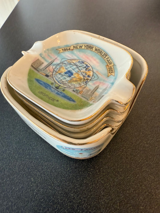 Worlds Fair Ashtrays