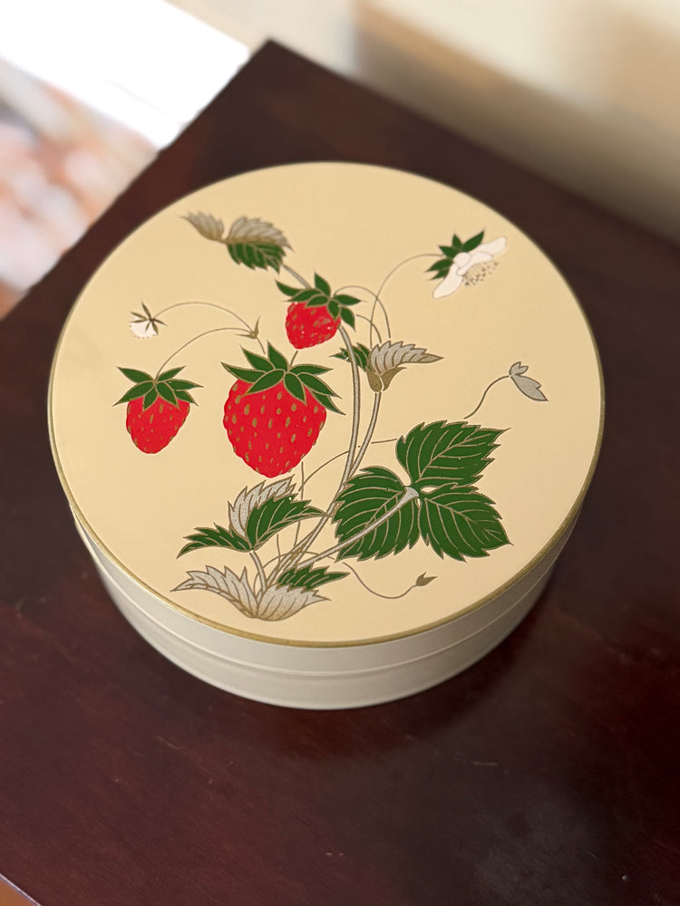 Set of Strawberry Coasters