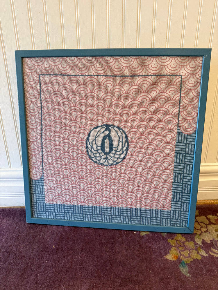 Framed Japanese Needlework