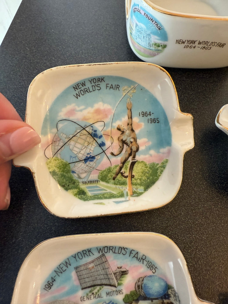 Worlds Fair Ashtrays