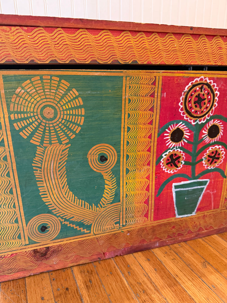 Folk Art Chest