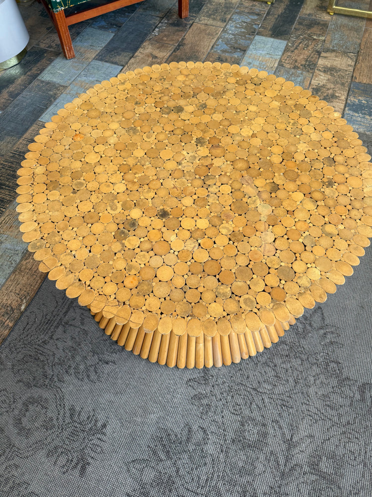 Sheaf of Wheat Coffee Table by McGuire