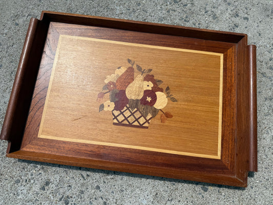 Inlaid Wood Tray