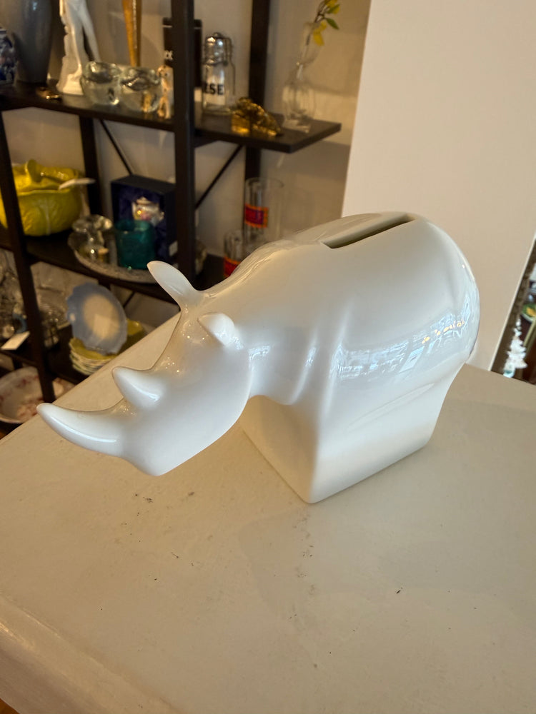 Porcelain Dansk Rhino Bank