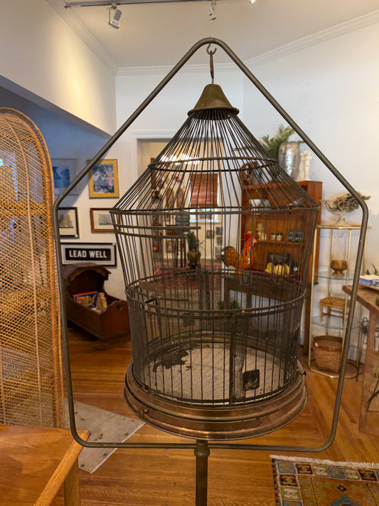 Vintage Hendryx Bird Cage