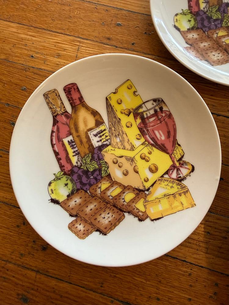 Cheese & Crackers Plate Set