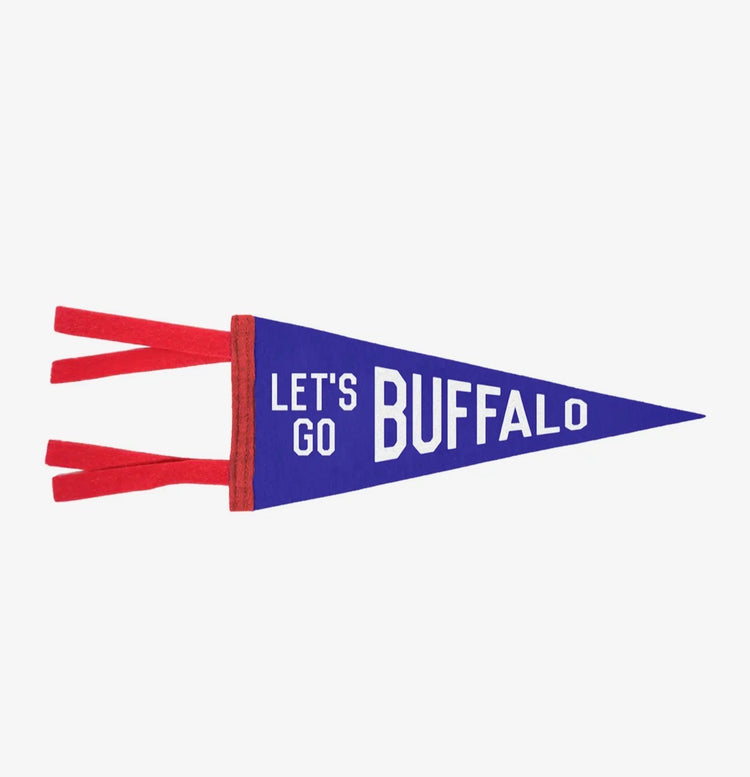 Let’s Go Buffalo Mini Pennant