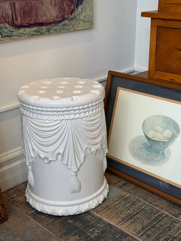 Trompe l’Oeil Garden Stool