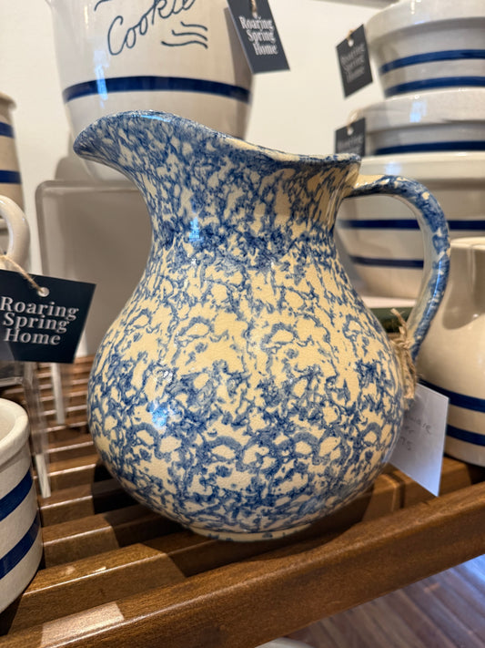 Ramsbottom Spongeware Pitcher