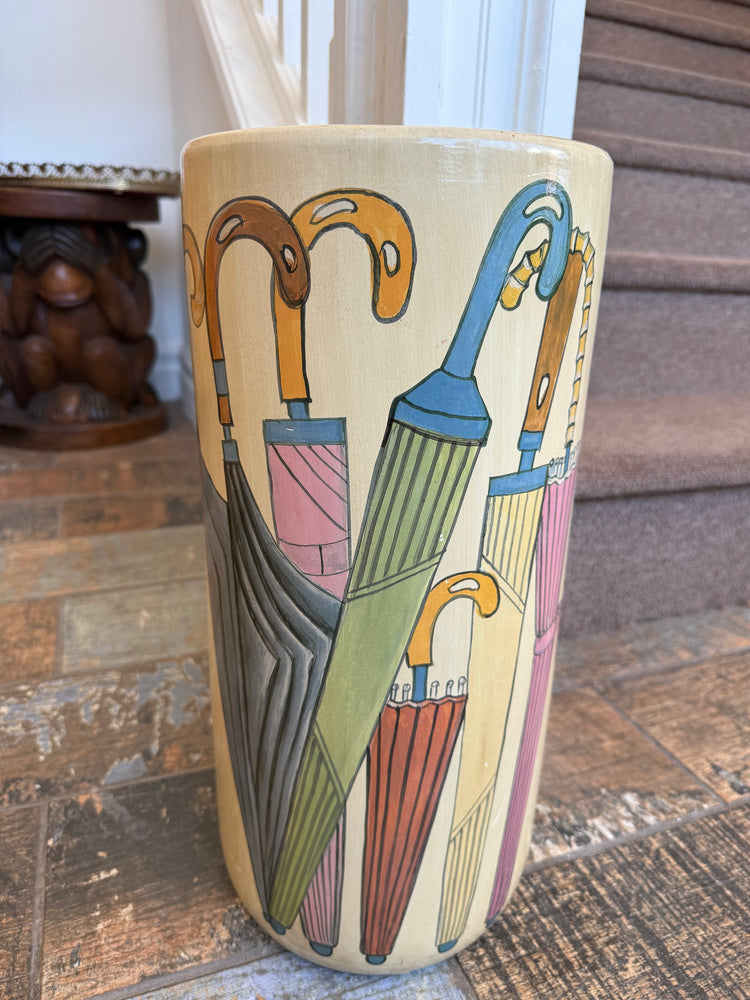 Painted Umbrella Stand