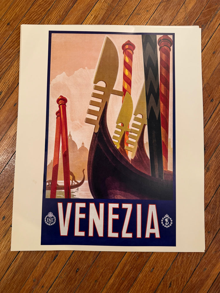 Venice Travel Poster