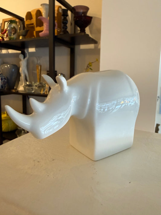 Porcelain Dansk Rhino Bank