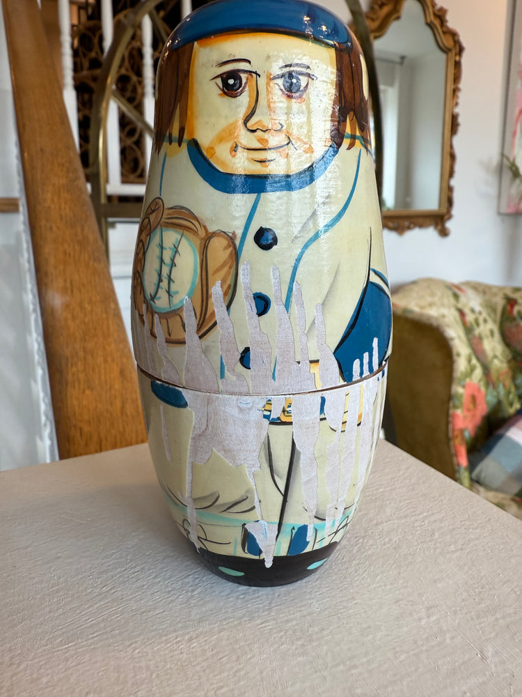 Baseball Nesting Dolls