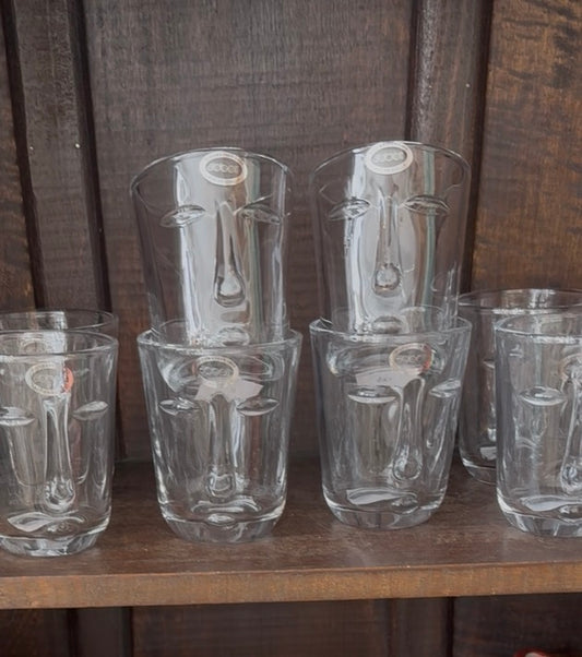 Resting Face Glassware