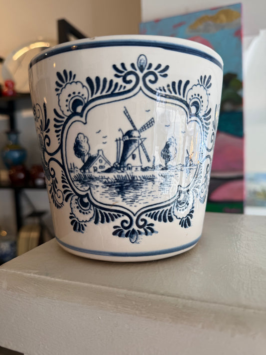 Delft Blauw Planter