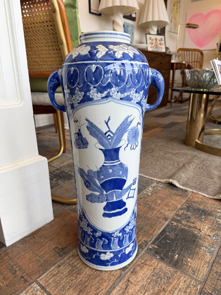 Chinoiserie Floor Vase