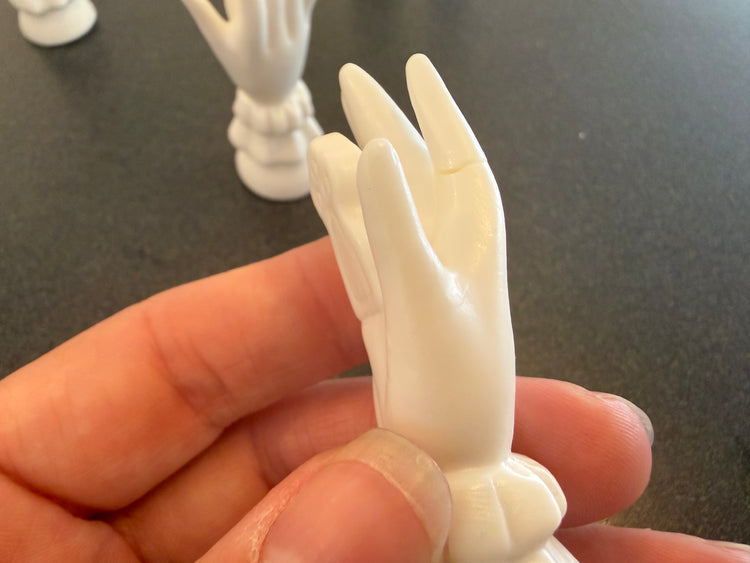 Set of 6 Porcelain Placecard Holders