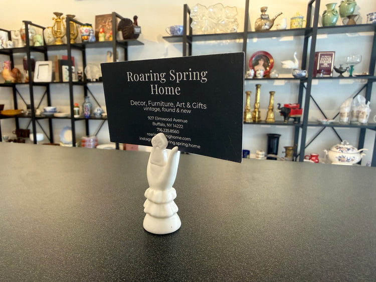 Set of 6 Porcelain Placecard Holders