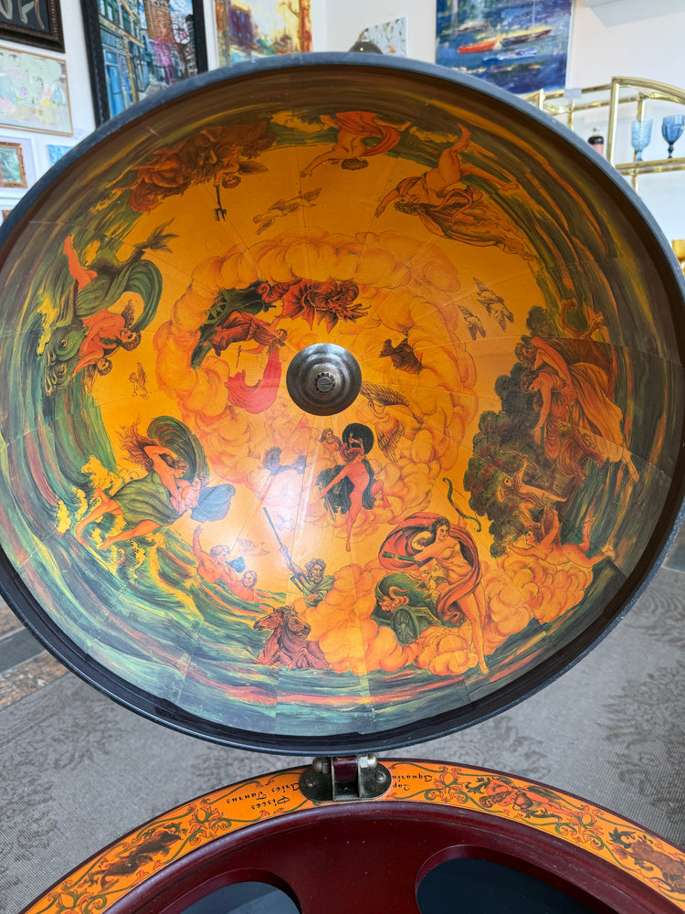 Globe Bar Cart