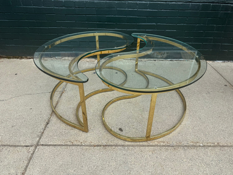 Interlocking Coffee Table & Side tables