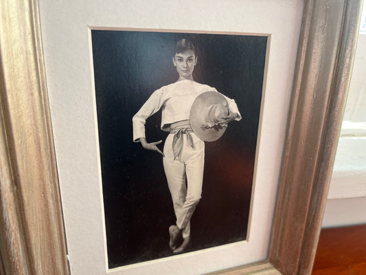 Framed Audrey Hepburn Print