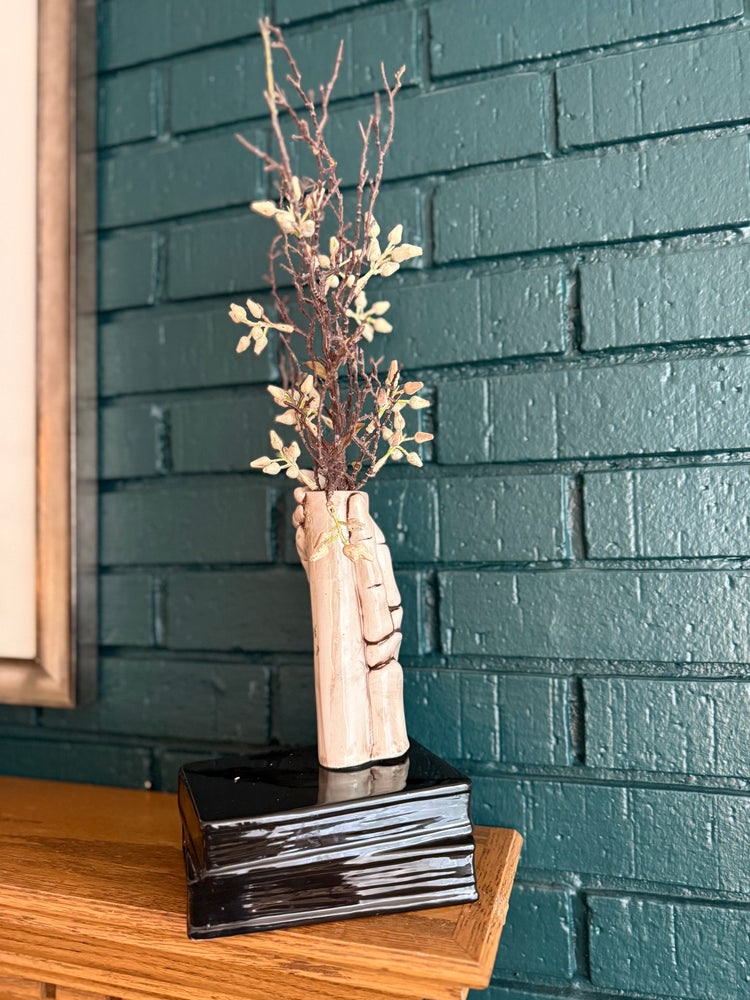 Skeleton Hand Vase