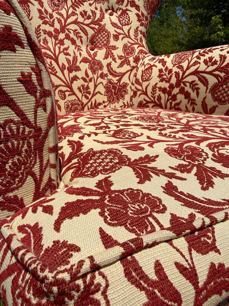 Damask Armchair by C.R. Laine