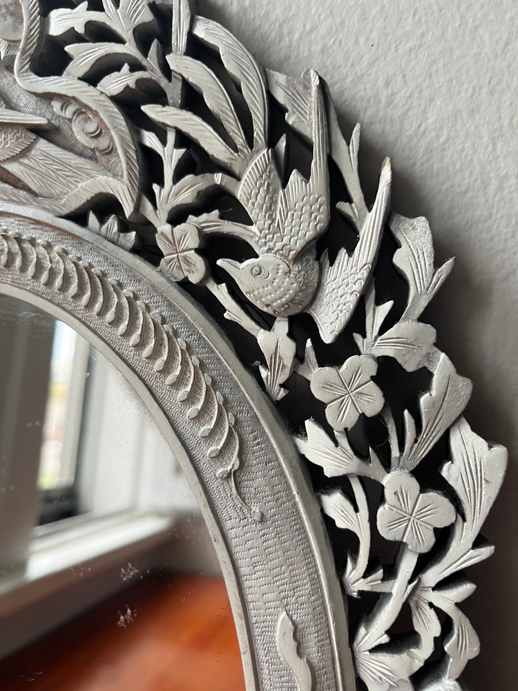 Ornate Wooden Mirror