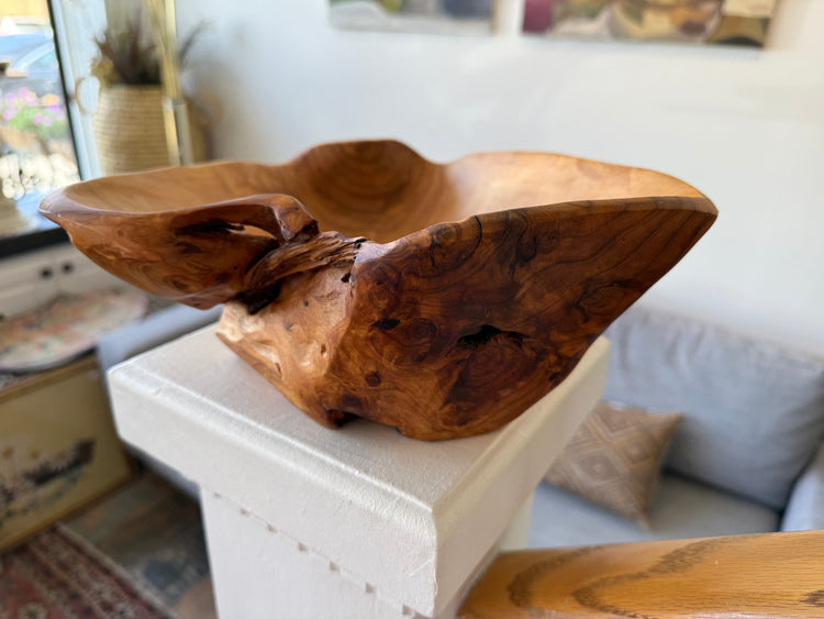 Natural Wooden Bowl