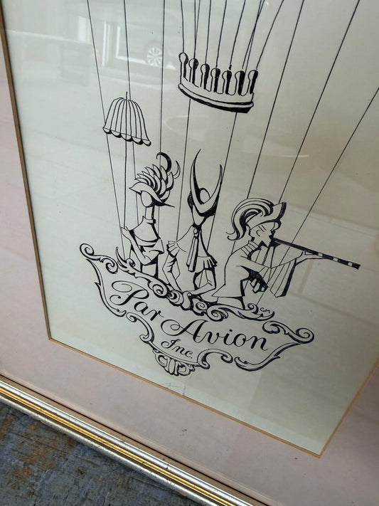 Par Avion Print