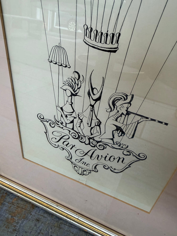 Par Avion Print