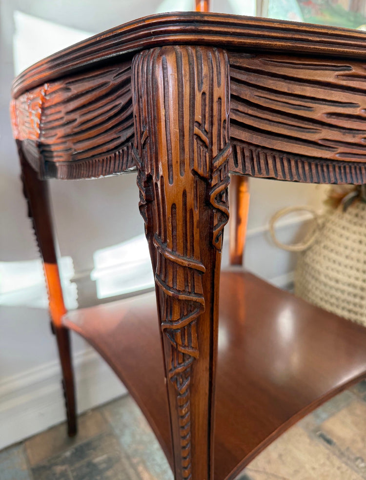 Mahogany End Tables (Pair)