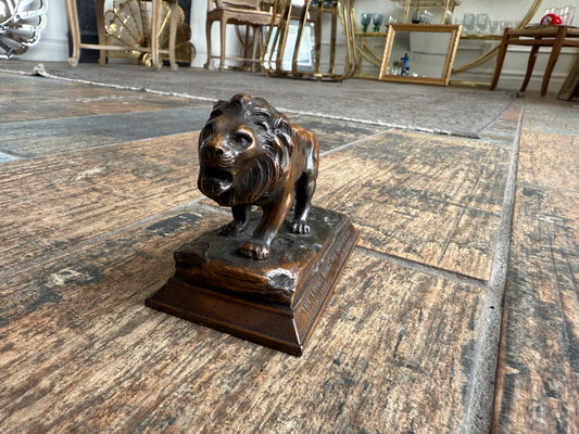 Small Brass Lion