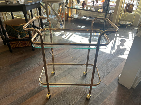 Brass Bar Cart