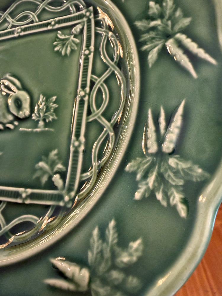 Bordallo Pinheiro Bunny Plate