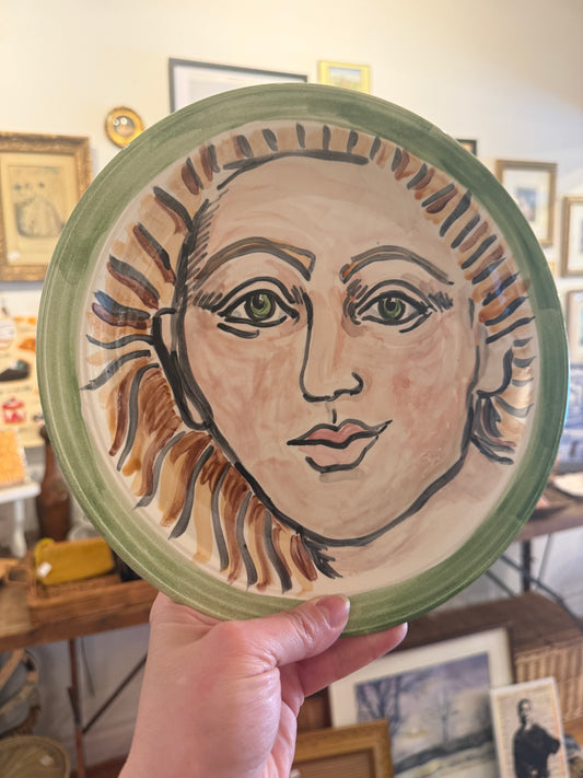Handpainted Face Plate